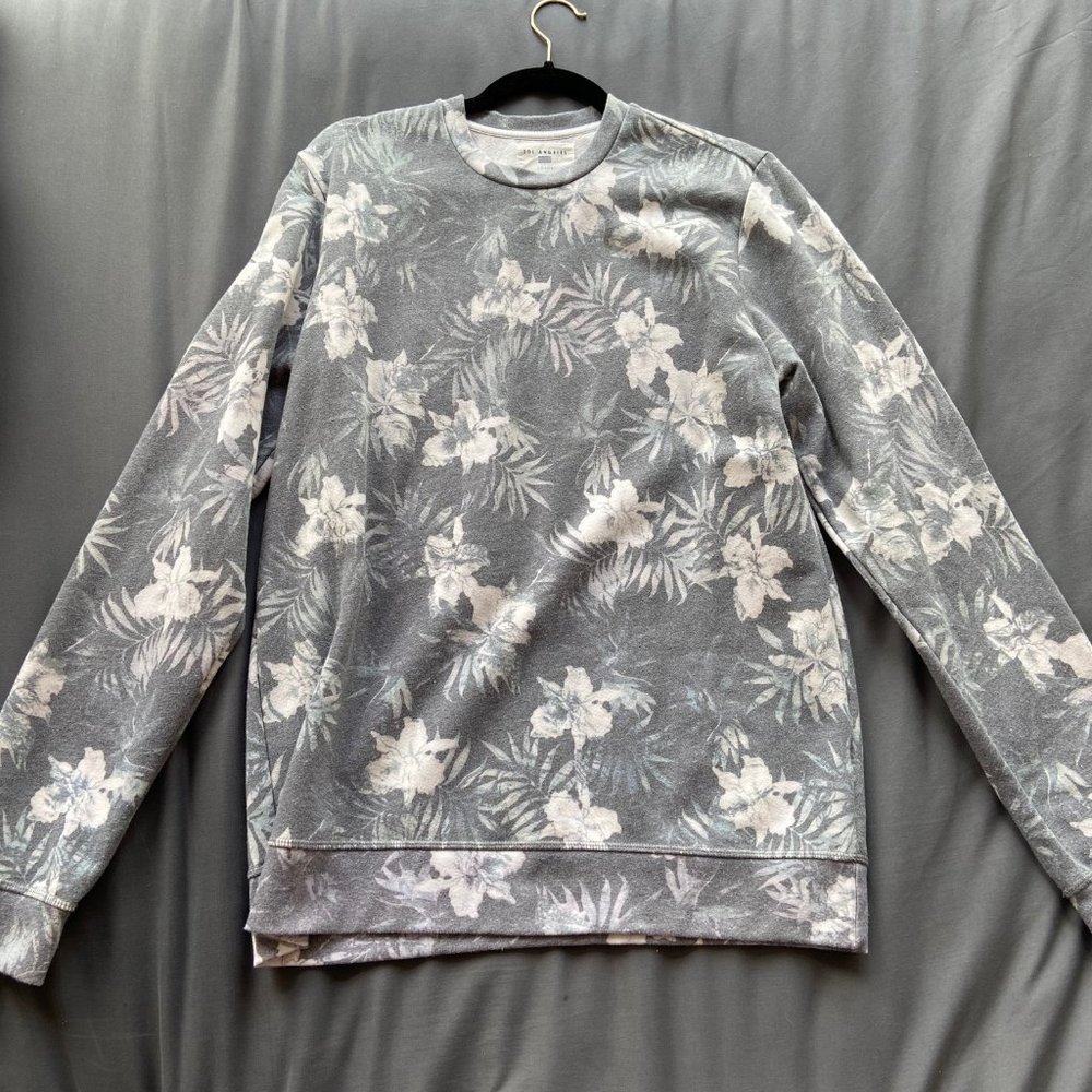 Sol Angeles Mens Floral Sweatshirt Size Large L